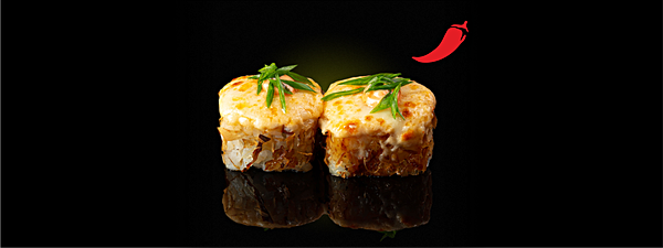 Ролл запеченный с тунцом