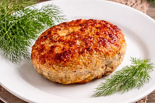 Котлета по-домашнему свиная