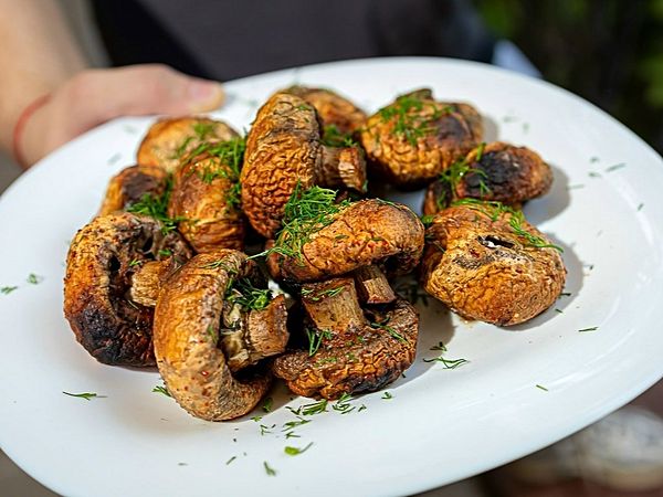 Шампиньоны на решетке