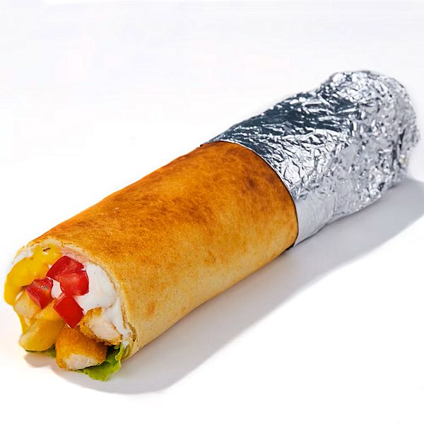 Сэндвич - ролл с наггетсами