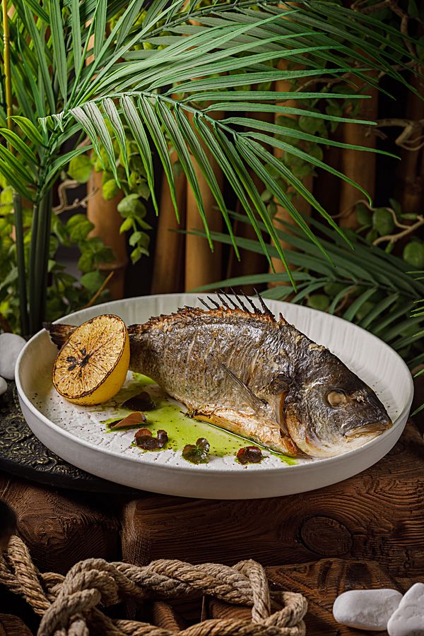 Дорадо на углях