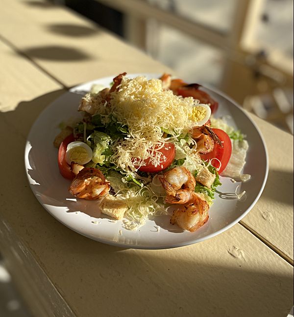 Цезарь с креветками