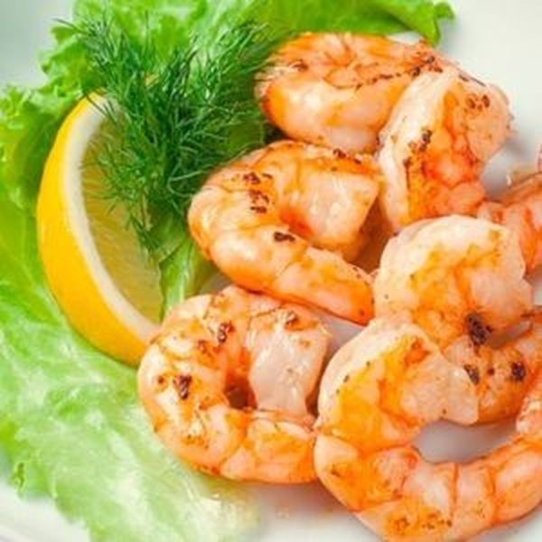 Тигровые креветки в соусе