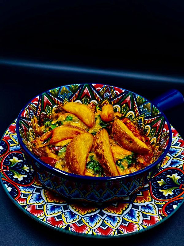 Сковородка по-Восточному с говядиной