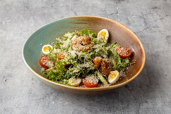 Цезарь с креветками