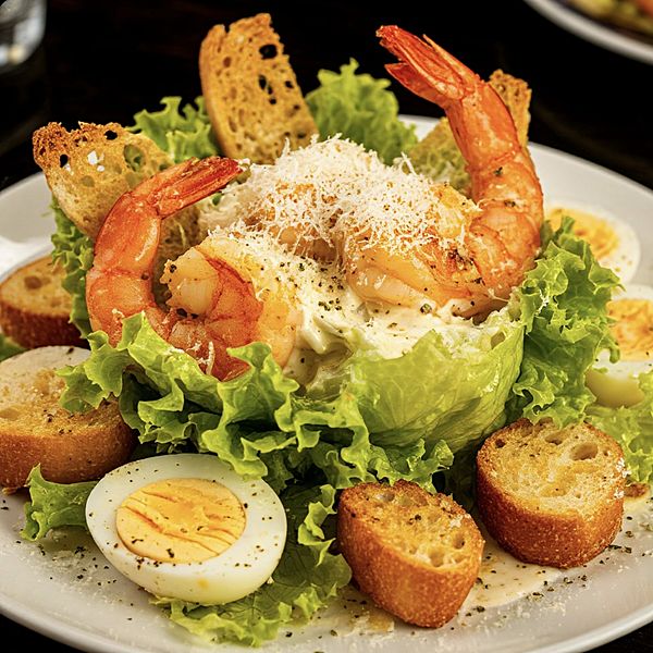 Цезарь с креветкой