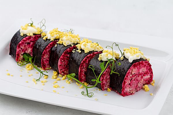 Ролл сельдь под шубой