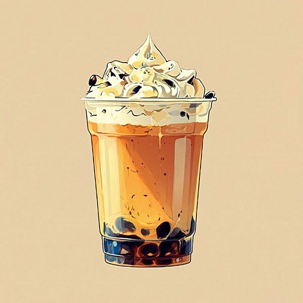 Бабл-ти с тапиокой 