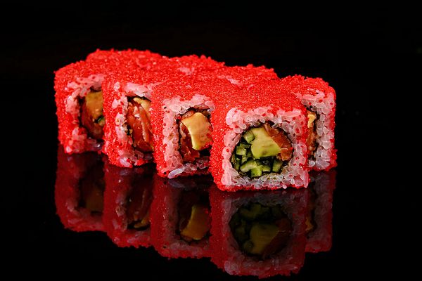 Калифорния с лососем