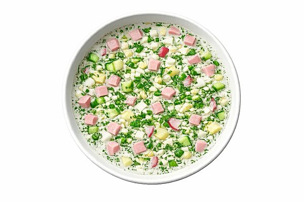 Окрошка на кефире