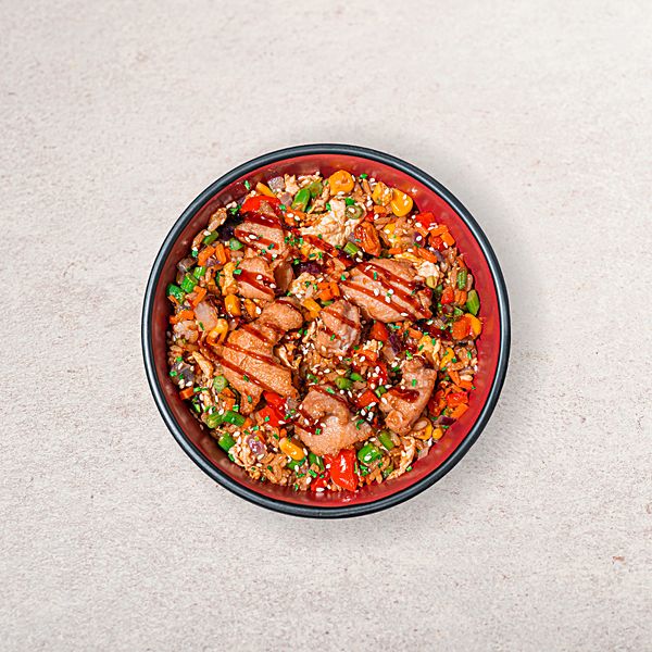 Рис с курицей