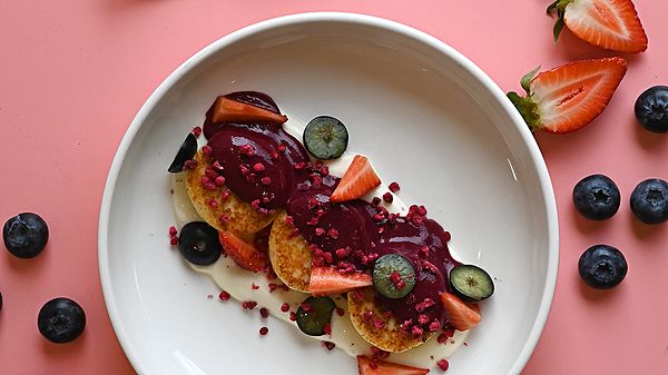 Сырники с Курдом из Смородины