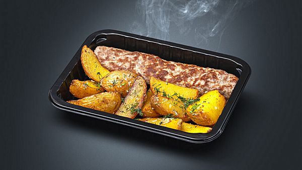 Люля-говяжья и картофель