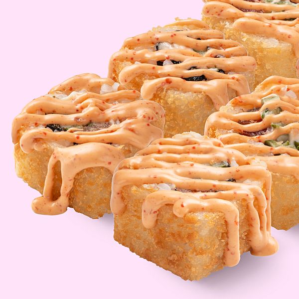 Лосось чили-майо темпура