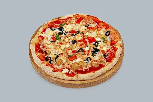 Пицца Греческая с курицей