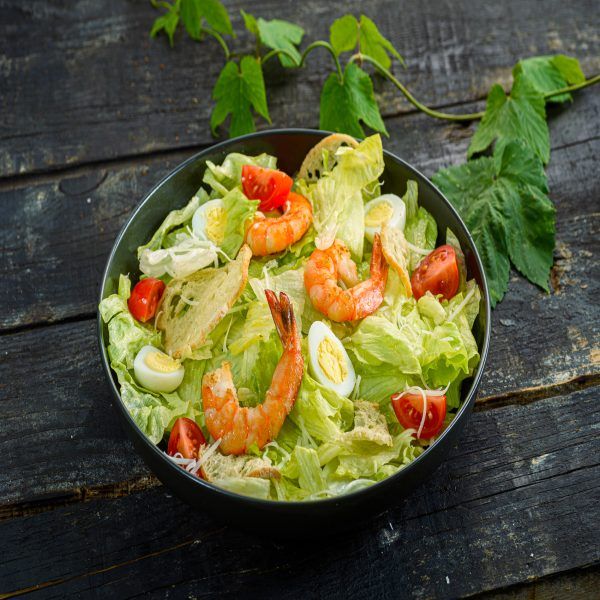 Цезарь с креветками