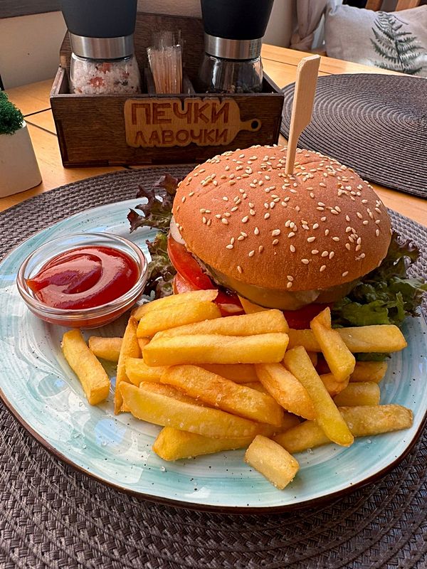 Бургер говяжий