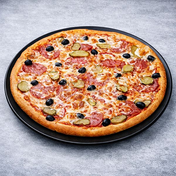 Пицца с салями