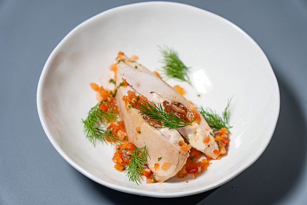 Куриная грудка с моцареллой