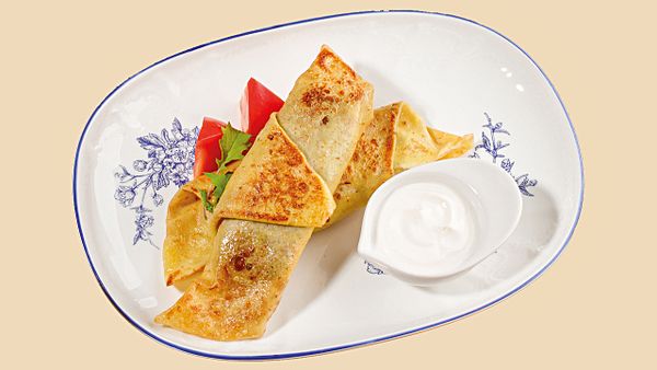 Блины с ливером томлненым в сметане