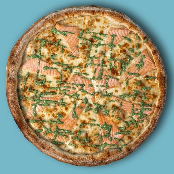 Pizza Salmone Spinaci