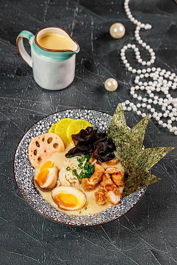 Рамен с сыром