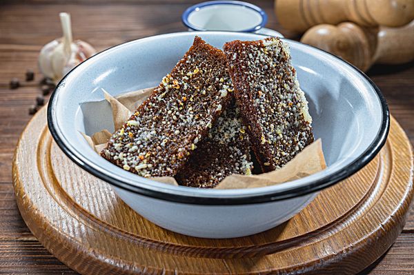 Чесночные гренки