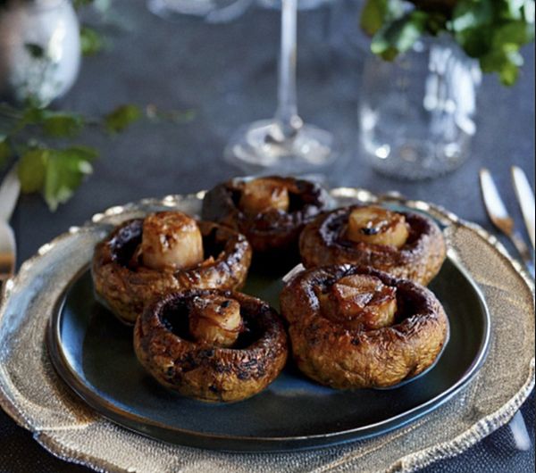 Шампиньоны на углях