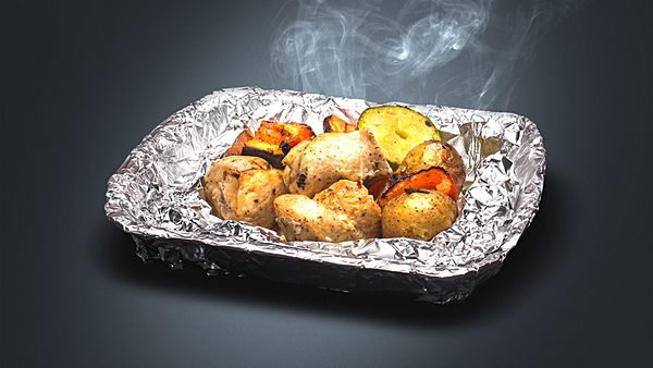 Куриный микс с овощами