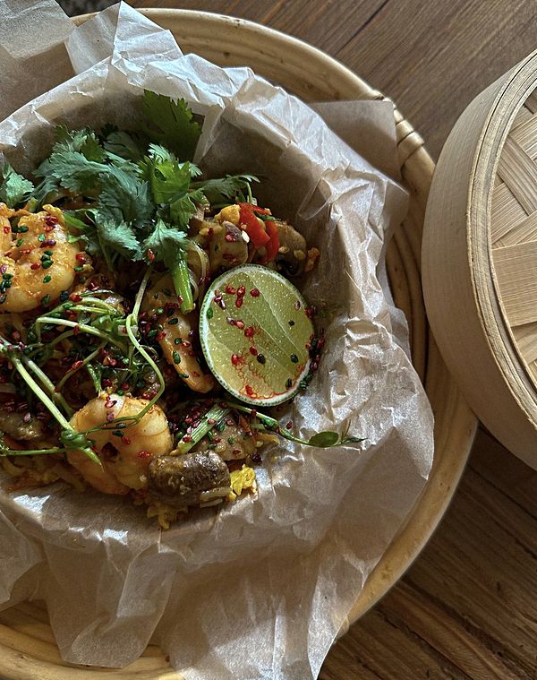 Pad-Thai с креветкой