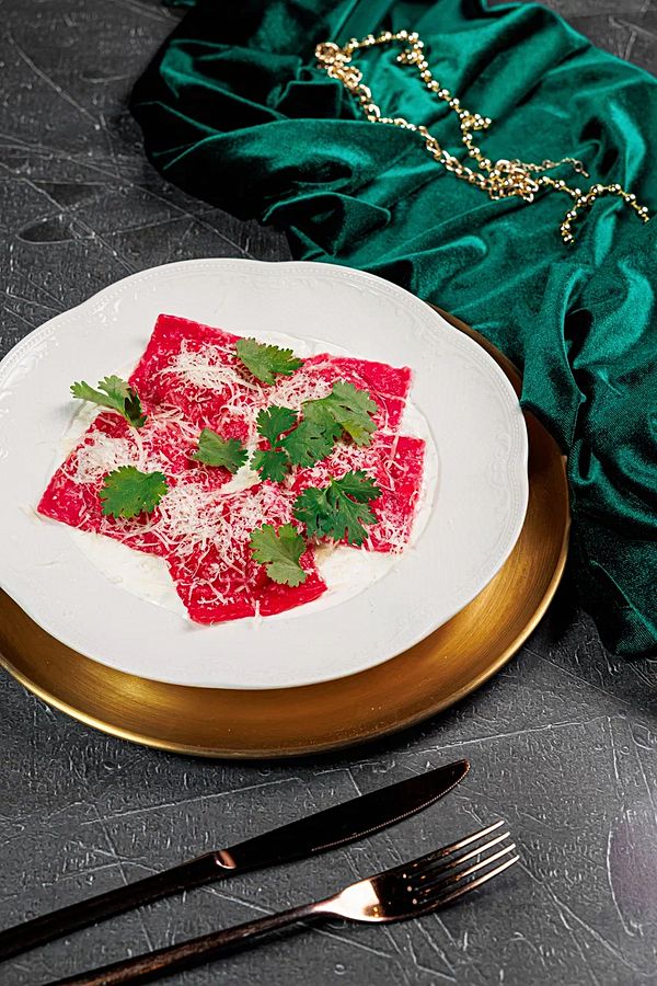 Равиоли с морепродуктами