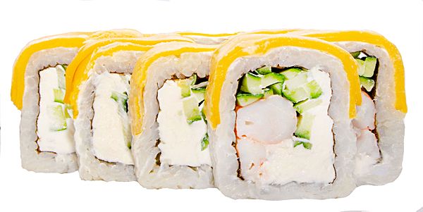 Сырная тигровая креветка