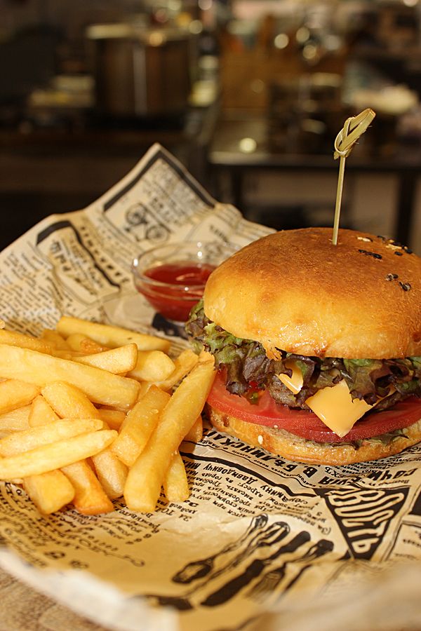 Бургер из говядины