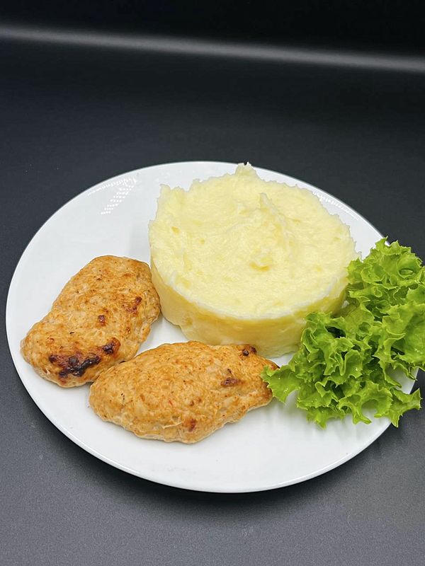 Пюре с котлетками