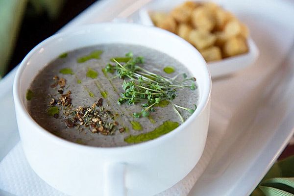 Крем-суп грибной