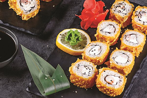 Темпура с креветкой