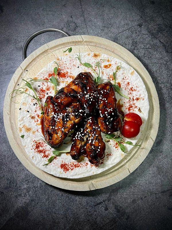 Куриные крылья в тайском соусе