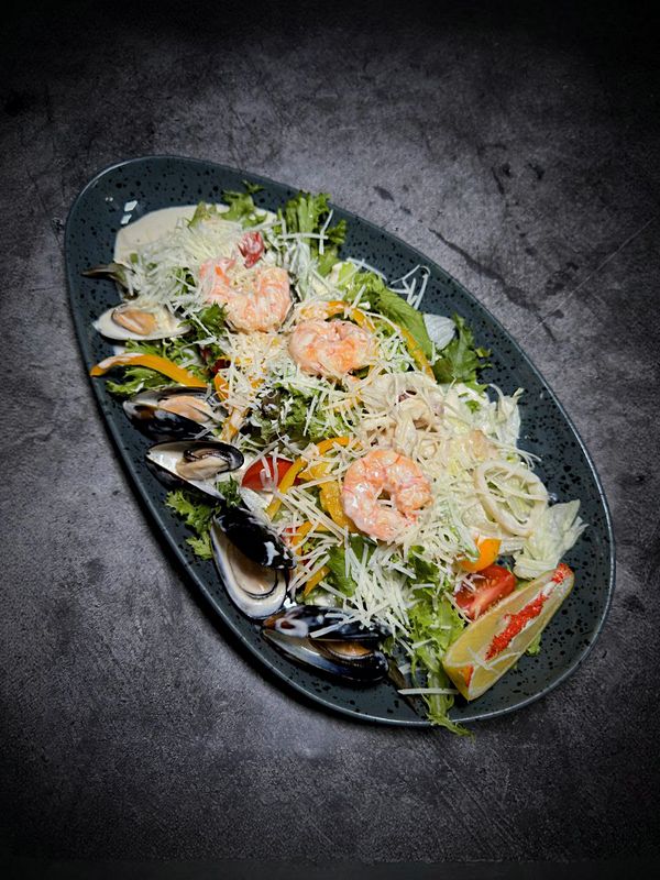 С морепродуктами