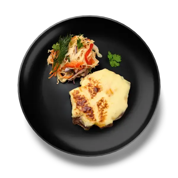 Запеченный стейк свинина