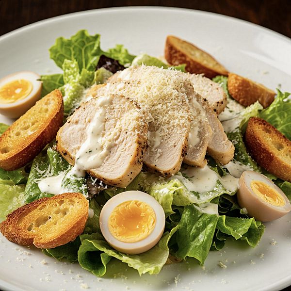 Цезарь с курицей