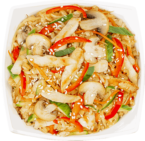 Wok с рисом классический