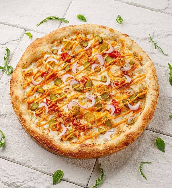 Пицца чизбургер