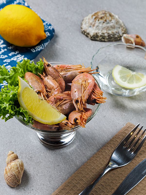 Креветка в соевом соусе