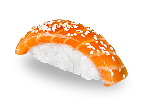 Суши Лосось в соусе Унаги