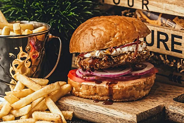 С индейкой «Тери-яки» и сливочным сыром