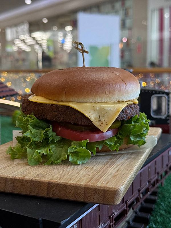 Вегетарианский бургер