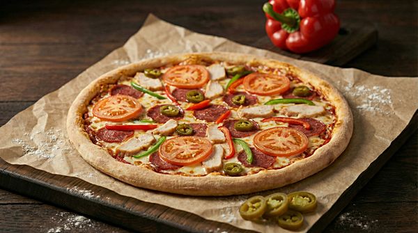 Пицца мясная