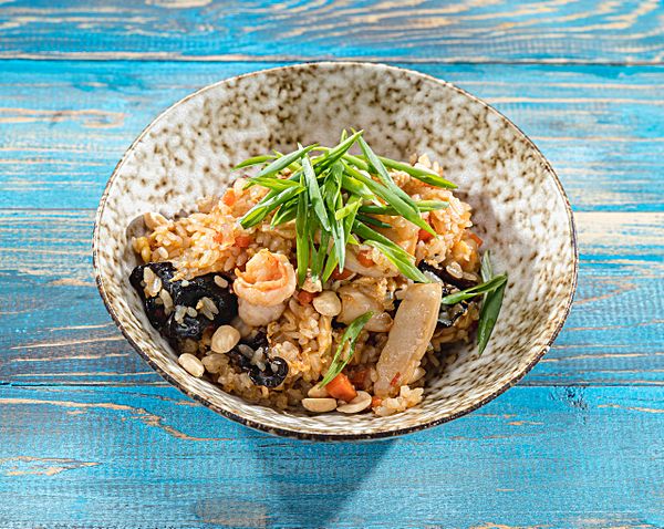 Тяхан с морепродуктами