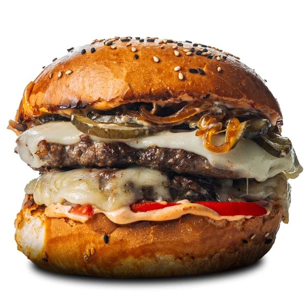 Белый бургер