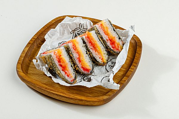 Сэндвич-ролл с лососем